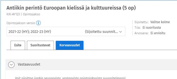 Kuvakaappaus Sisun käyttöliittymästä.