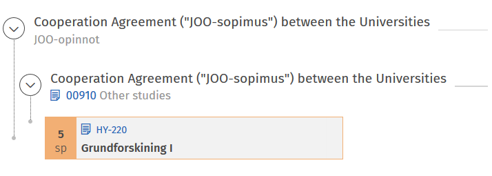Screenshot of the user interface of Sisu.