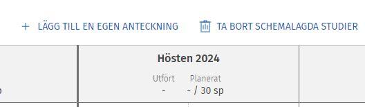 Lägg till en egen anteckning i Sisu.