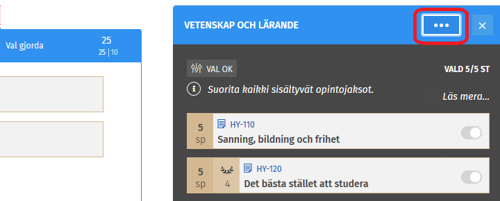 Skärmdump av Sisus användargränssnitt.