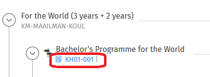 Screenshot of the user interface of Sisu.