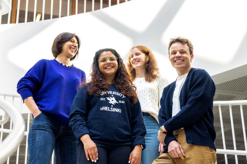 Group of students in the Kaisa House