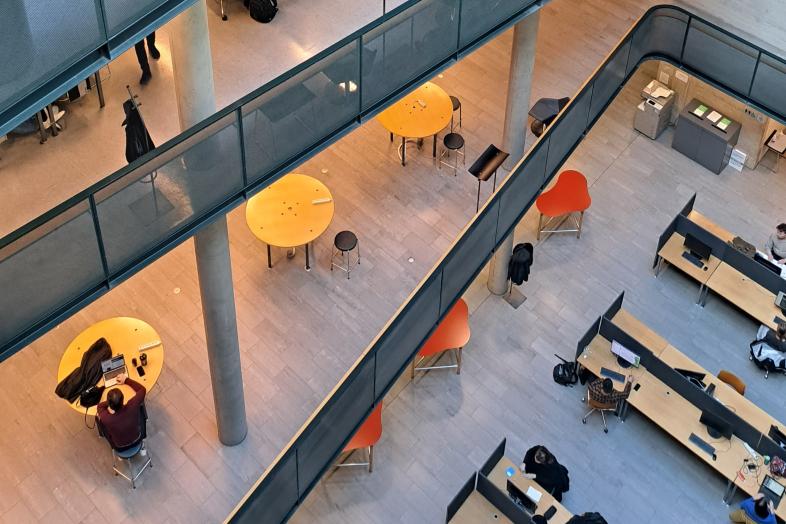 Inside the Study-Center Alexandria.