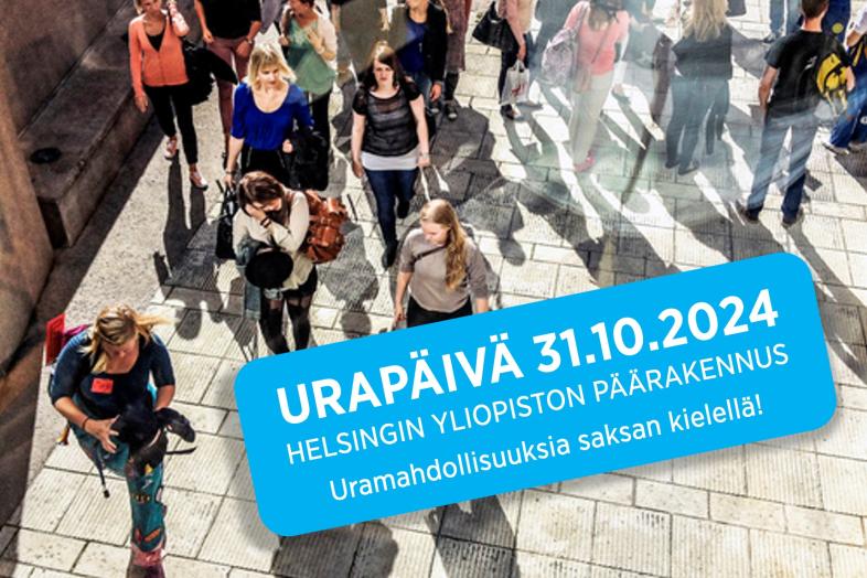 Students in front of Porthania.