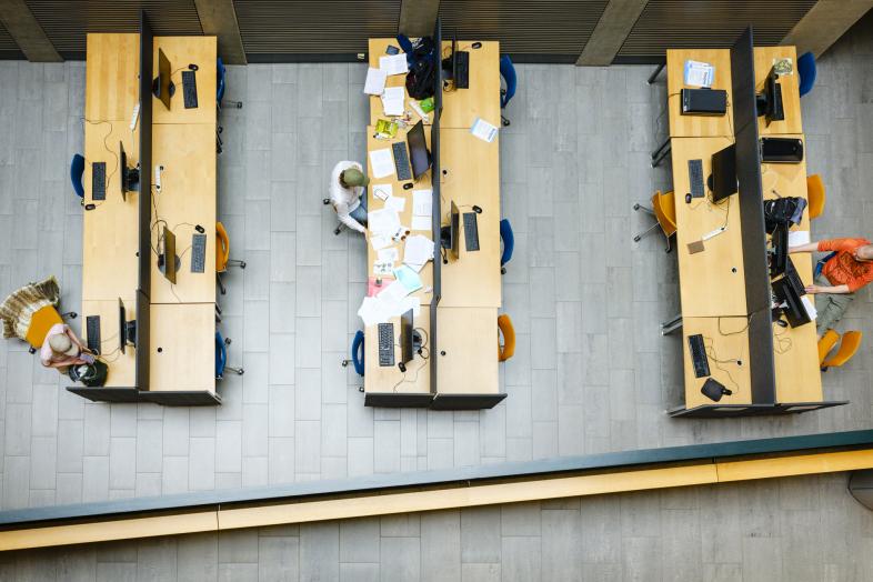 Tietokonepaikkoja Oppimiskeskus Aleksandriassa