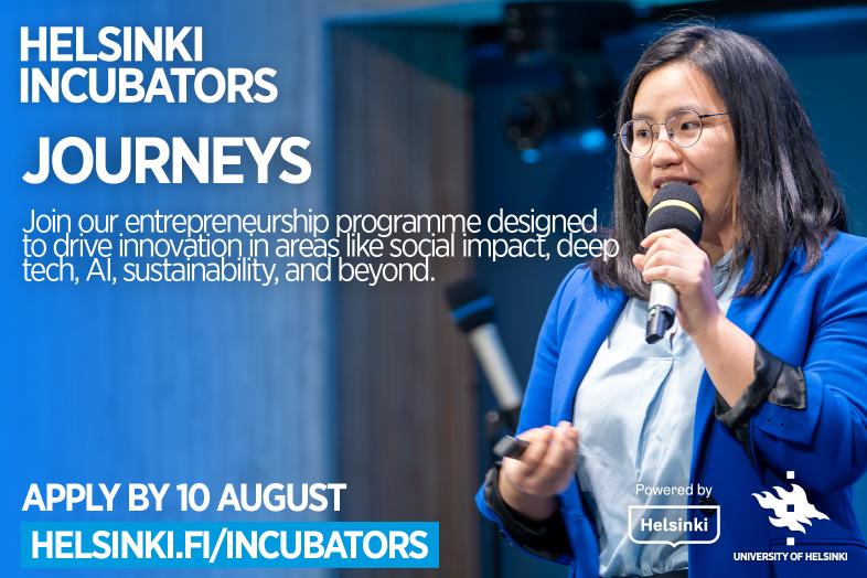 Journeys Incubator Advertisement.