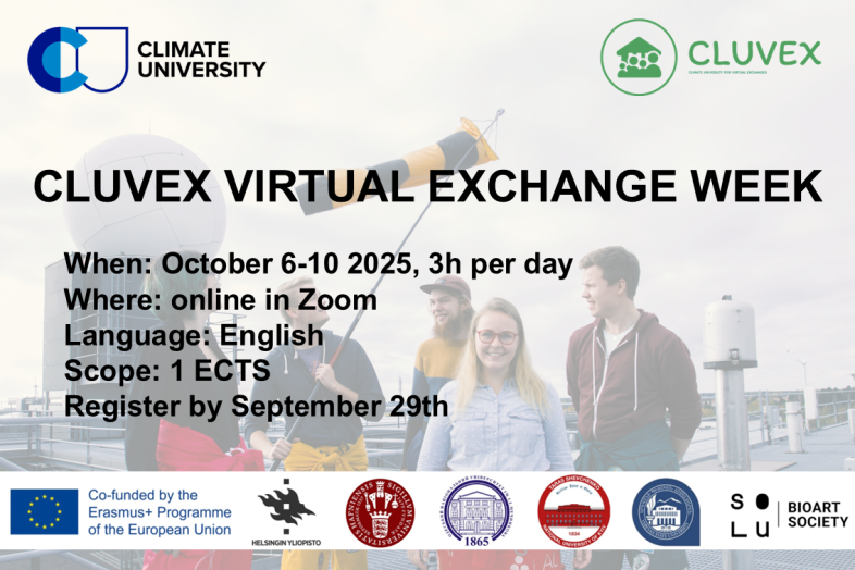 Cluvex virtuaalivaihdon juliste, jossa samoja tietoja kuin tiedotetekstissä.