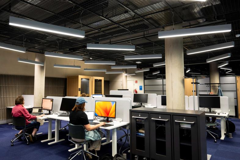 Opiskelijoita Aleksandriassa